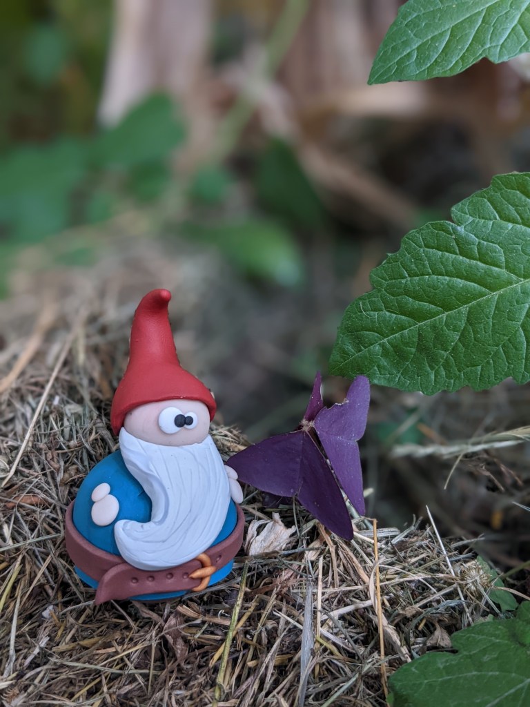 petit nain de jardin en AdOo argile polymère