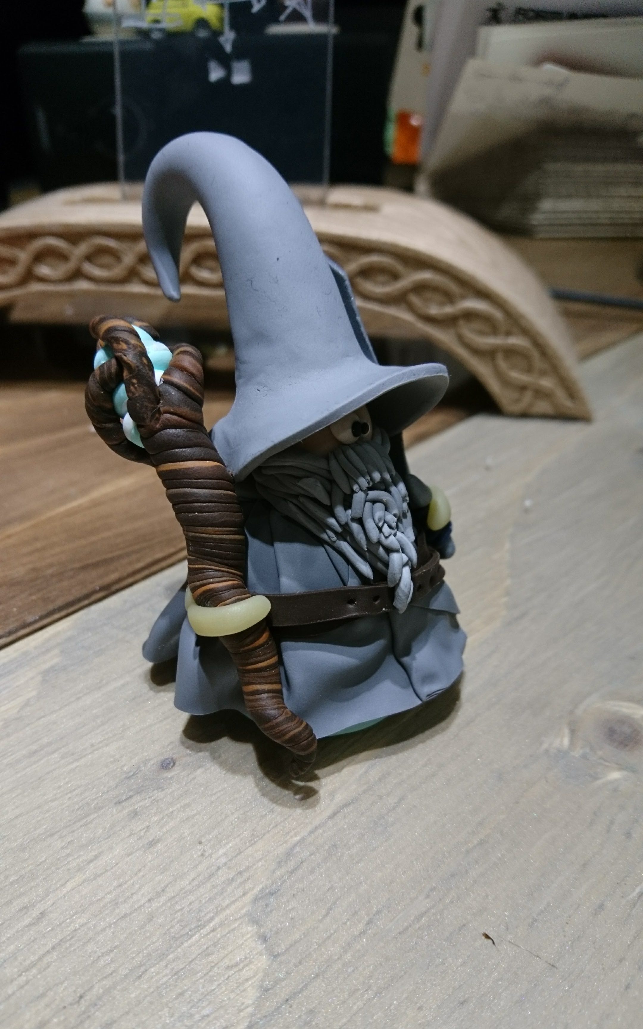 Gandalf en AdOo argile polymère