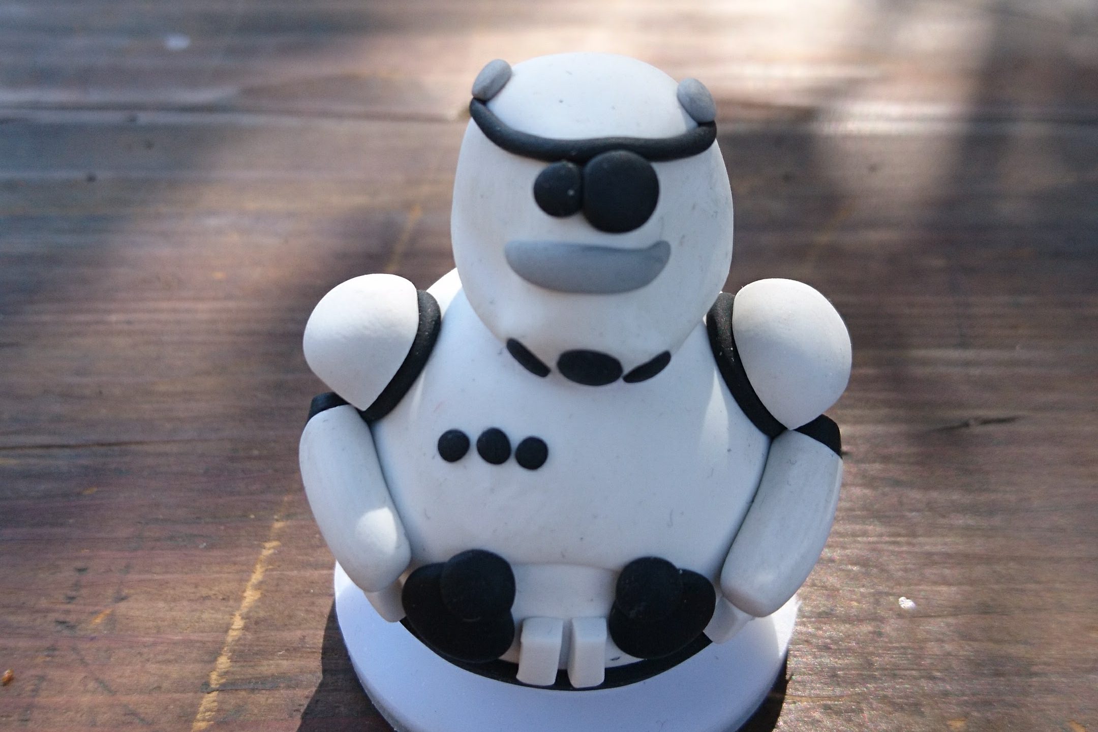 Soldat stormtrooper en AdOo argile polymère